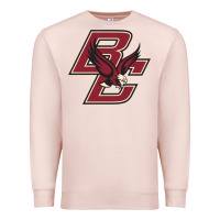 Pale Pink boston college Premium Sweatshirt - Craftify