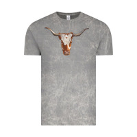 Cloud Rock longhorn cow head Vintage Tee - RanaPortraitStore