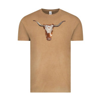 Vintage Camel longhorn cow head Vintage Tee - RanaPortraitStore