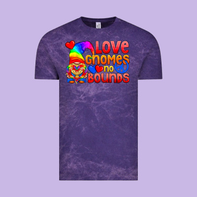 Love Gnomes No Bounds Vintage Tee Designed By Bundleandbundleshop