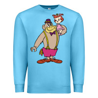 Ocean Blue Magilla Gorilla Ogee Classic Premium Sweatshirt - Craftify