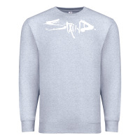 Heather Grey staind Premium Sweatshirt - Craftify