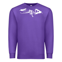 Purple staind Premium Sweatshirt - Craftify