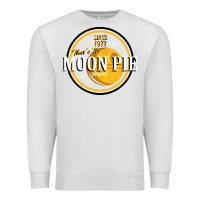 Oatmeal Heather moon pie Premium Sweatshirt - Craftify