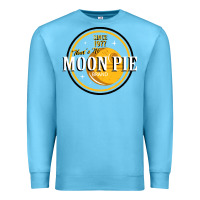 Ocean Blue moon pie Premium Sweatshirt - Craftify
