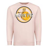 Pale Pink moon pie Premium Sweatshirt - Craftify