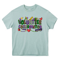 Volunteer Coordinator Mardi Gras Cowgirl Heavy Core Tee | Teevron