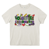 Cream volunteer coordinator mardi gras cowgirl Heavy Core Tee - CowGirlArtShop