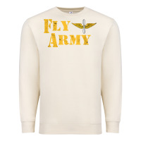 Sandshell Vintage Fly Army Military Pilot Army Aviation Branch Premium Sweatshirt - Craftify