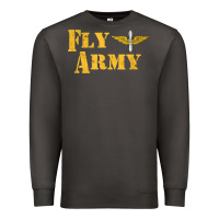 Smoke Vintage Fly Army Military Pilot Army Aviation Branch Premium Sweatshirt - Craftify