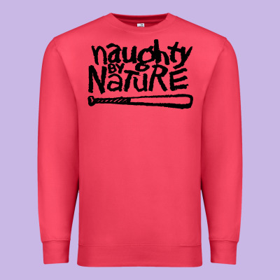 Naughty By Nature Premium Sweatshirt Designed By Craftify