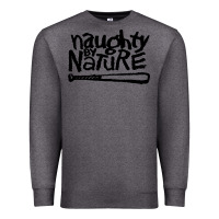 Charcoal Heather naughty by nature Premium Sweatshirt - Craftify