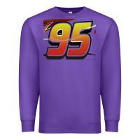 Purple No 95 McQueen Premium Sweatshirt - Craftify