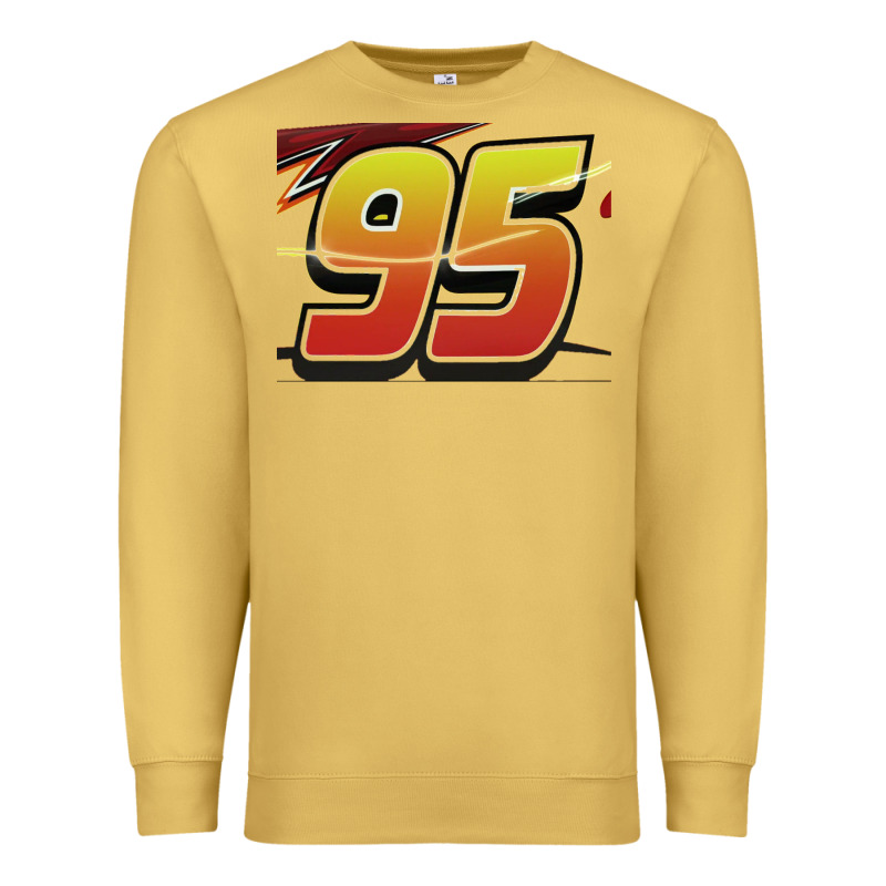 No 95 Mcqueen Premium Sweatshirt by Craftify | Teevron