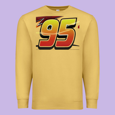 No 95 Mcqueen Premium Sweatshirt Designed By Craftify