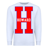 White howard letter Premium Sweatshirt - Craftify
