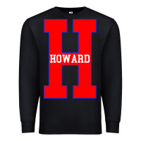 Black howard letter Premium Sweatshirt - Craftify