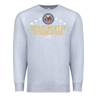 Heather Grey department of veterans affairs Premium Sweatshirt - Craftify