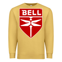 Antique Gold Bell Helicopter Textron Aerospace Premium Sweatshirt - Craftify