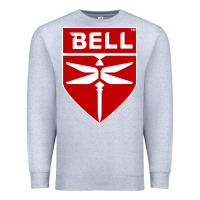 Heather Grey Bell Helicopter Textron Aerospace Premium Sweatshirt - Craftify