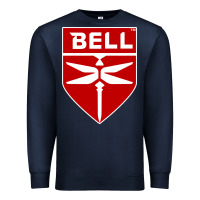 Navy Bell Helicopter Textron Aerospace Premium Sweatshirt - Craftify