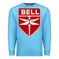 Ocean Blue Bell Helicopter Textron Aerospace Premium Sweatshirt - Craftify