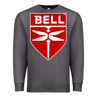 Charcoal Heather Bell Helicopter Textron Aerospace Premium Sweatshirt - Craftify
