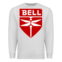 Dove Grey Bell Helicopter Textron Aerospace Premium Sweatshirt - Craftify