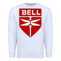 White Bell Helicopter Textron Aerospace Premium Sweatshirt - Craftify