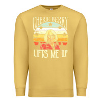 Antique Gold cherie berry lifts me up Premium Sweatshirt - Craftify