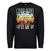 Black cherie berry lifts me up Premium Sweatshirt - Craftify