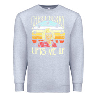 Heather Grey cherie berry lifts me up Premium Sweatshirt - Craftify