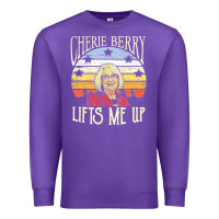 Purple cherie berry lifts me up Premium Sweatshirt - Craftify