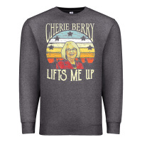 Charcoal Heather cherie berry lifts me up Premium Sweatshirt - Craftify