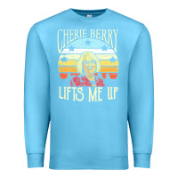 Ocean Blue cherie berry lifts me up Premium Sweatshirt - Craftify