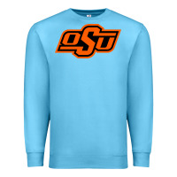 Ocean Blue Oklahoma St University Premium Sweatshirt - Craftify