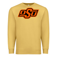 Antique Gold Oklahoma St University Premium Sweatshirt - Craftify