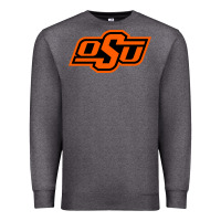 Charcoal Heather Oklahoma St University Premium Sweatshirt - Craftify