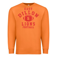 Carrot Friday Night Lights East Dillon Lions Football Jersey Premium Sweatshirt - Craftify