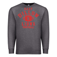 Charcoal Heather Friday Night Lights East Dillon Lions Football Jersey Premium Sweatshirt - Craftify