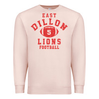Pale Pink Friday Night Lights East Dillon Lions Football Jersey Premium Sweatshirt - Craftify