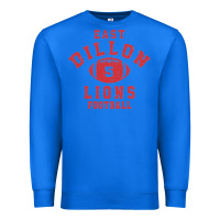 True Royal Friday Night Lights East Dillon Lions Football Jersey Premium Sweatshirt - Craftify