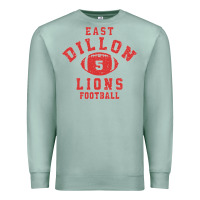 Seafoam Friday Night Lights East Dillon Lions Football Jersey Premium Sweatshirt - Craftify