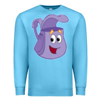 Ocean Blue dora the backpack   1 Premium Sweatshirt - Craftify