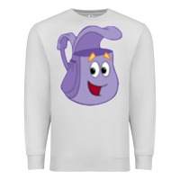 Dove Grey dora the backpack   1 Premium Sweatshirt - Craftify