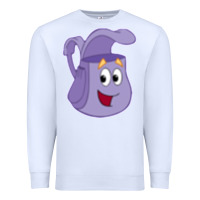 White dora the backpack   1 Premium Sweatshirt - Craftify
