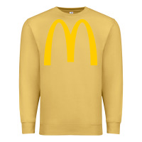 Antique Gold mcd onald's golden arches Premium Sweatshirt - Craftify