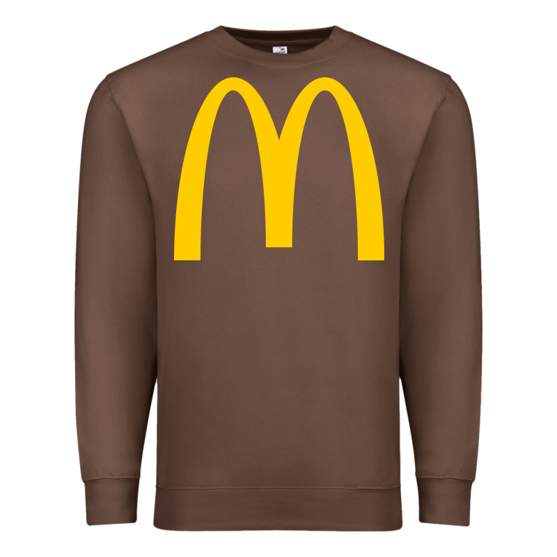 Mcd Onald's Golden Arches Premium Sweatshirt by Craftify | Teevron