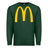 Sports Green mcd onald's golden arches Premium Sweatshirt - Craftify