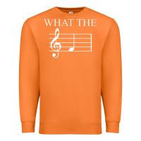 Carrot what the f note key music humor gift Premium Sweatshirt - Craftify
